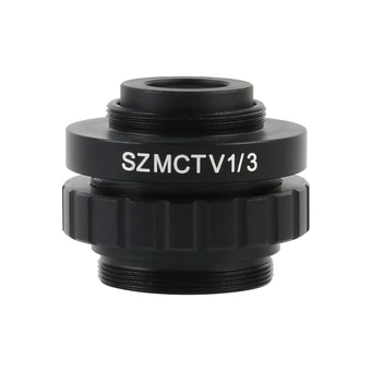 SZMC TV1/3 0.3X C-Mount Адаптер С Уменьшающим Объективом Для Simul Focus Тринокулярной Стереовидеомикроскопической Камеры CCD Industry HDMI USB VGA